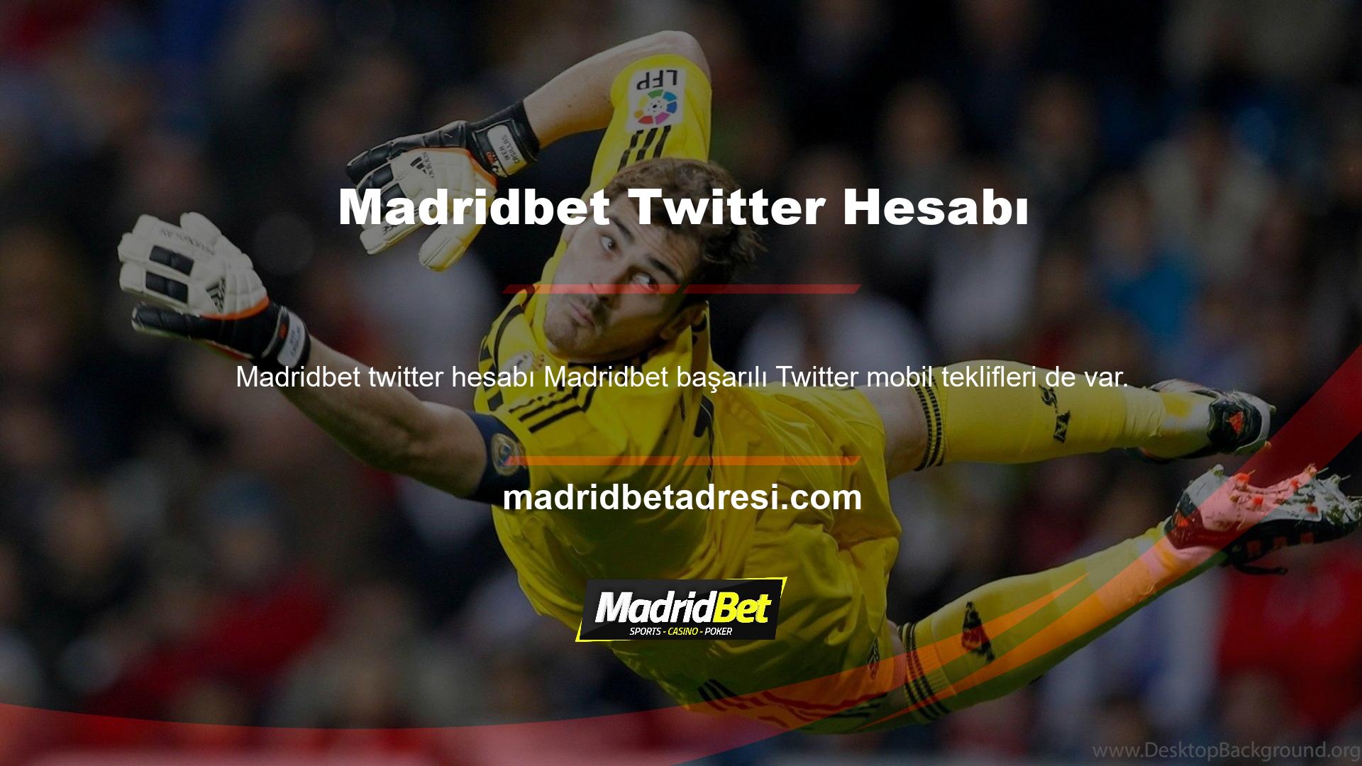 Madridbet Twitter sitesi spor haberlerini takip etmek için iyi bir yer